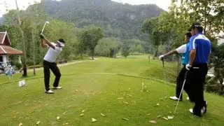 Golf: In Laos, 'bamboo curtain' yields to pro golf