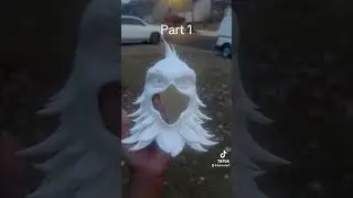 3D printed sunraku bird mask #shangrilafrontier #anime #sunraku #slf #3dprinting