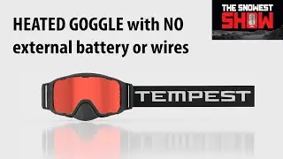 First look at the new Tempest heated snowmobile goggles