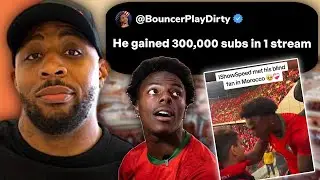 IShowSpeed Arrives In Morocco & Gives An IPhone To A Fan That Can’t See 