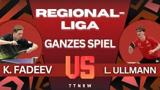 2. Bundesliga-Niveau in der Regionalliga - K. Fadeev(2324) : L. Ullmann (2276)