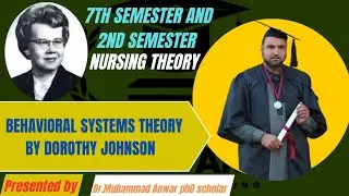 Behavioral Systems Theory by Dorothy Johnson BSN KMU 7TH SEMESTER &2ND SEMESTER AND POST RN 