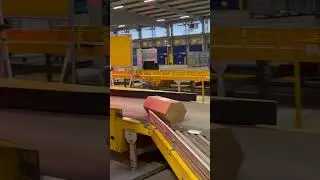 Rollor Packaging test in conveyor belt - Distribution Centre & Warehouse #shorts #logistics #safe