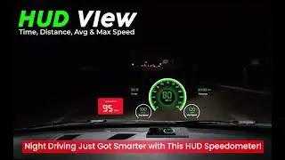 This Speedometer HUD Warns You Before You Speed! 🚨📱 Drive Smart in 2025!
