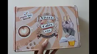 Unboxing Paper Box Clube Mega Max - Edição Livros, café e chá - Fevereiro/ 2025.