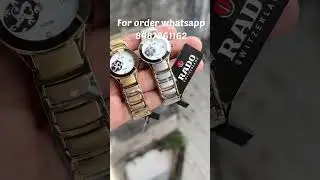 FOR ORDER Whatsapp🛍️⌚ #luxurywatch  #watchuseek #onlineshopping #rolex #watchcollection #rado #seiko