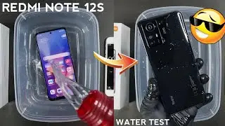Redmi Note 12S Water Test 💧💦 | Redmi Note 12S Durability Test 💦