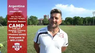 River FC--with Coach Franco