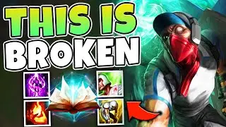 When you use FOUR summoner spells in less than a minute with Singed! - League of Legends