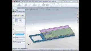 SOLIDWORKS - Серия сборочных отверстий