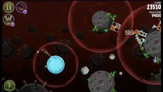 Danger Zone in Angry Birds Space