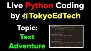 Live Coding - Making a Basic Text Adventure  (10/10/2019)