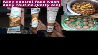 Acny face wash| menu kofty alo