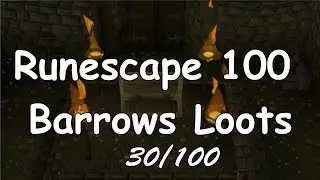Runescape 2007 - Loot from 100 barrows chests - 30/100 - Razor_Dust