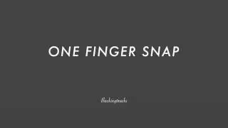 One Finger Snap chord progression - Backing Track (no piano)