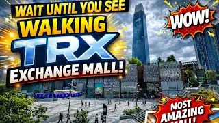 TRX Exchange Mall Kuala Lumpur 4K Walk 🇲🇾| Prada, Balenciaga & More 