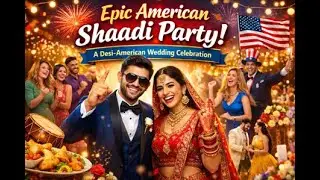 💍 An Unforgettable American-Desi Wedding Party