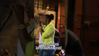 Africa's finest house music band with  Maz Sings #afrikanroots #africandrums #house #music