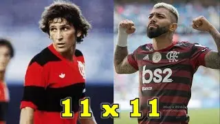 FLAMENGO 1981 VS. FLAMENGO 2019 - 11X11