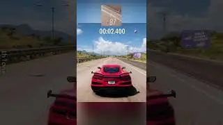 FH5 | Porsche 911 Turbo S 2023 vs. Chevrolet Corvette Z06 2023 Acceleration Launch Control Stock