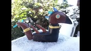 Part 3 Completing Your Bird Effigy PIPE Craft Project ART