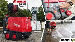 Jak Pozbyć się Plam po Oleju Silnikowym z Kostki Brukowej - Myjka ciepłowodna EHRLE HD1140