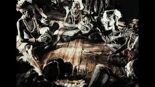 Asmat tribe - 90 seconds of traditional drum play