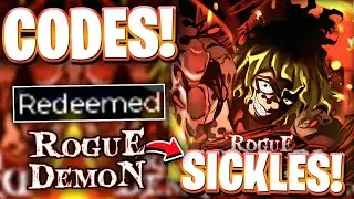 🩸SICKLES REWORK! ALL NEWLY SICKLES REWORK UPDATE CODES FOR ROGUE DEMON! ROBLOX ROGUE DEMON CODES