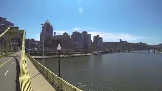 Pittsburgh seen from the 6th Street (aka Roberto Clemente) Bridge