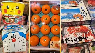 JAPANESE SUPERMARKET Meidi-Ya Singapore 🌸 日本超市 明治屋 🧡 Pokemon, Hokkaido Crab【4K】