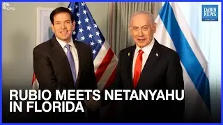 Rubio Meets Netanyahu Ahead of Trump Meeting in Florida | Dawn News English