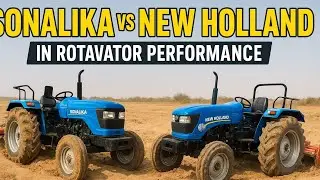 Sonalika vs New Holland Rotavator Test 🔥 असली ताकत किसमें है? Full Performance Review