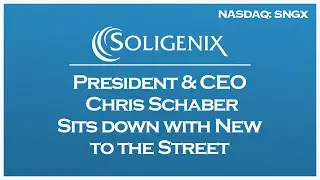 President & CEO Chris Schaber Sits Down with New To The Street to Talk about the Company