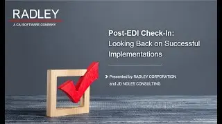 Post Implementation EDI Checkup