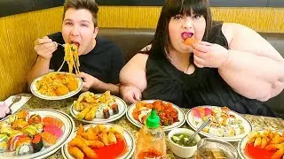 Las Vegas Chinese Buffet • All You Can Eat • MUKBANG