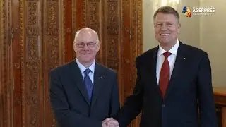 Klaus Iohannis,  &icirc;nt&acirc;lnire cu președintele Bundestag