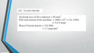 KTU EE 409 | EMD |  MODULE 4 | DESIGN OF SYNCHRONOUS MACHINE- NUMERICAL PROBLEMS |