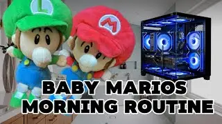 Baby Marios morning routine!
