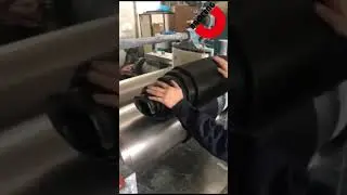 Calender #machine #mixer #rubber #calendar #calender #roller #lifter