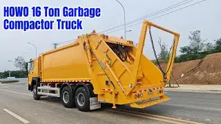 HOWO 16 Ton Garbage Compactor Truck for Sale | Reliable Waste Management