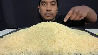 HARD RAW RICE EATING VIDEOS | CHAWAL LOVERS | RAW RICE EATING | RAW RICE MUKBANG