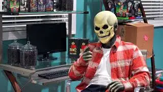 Just a family of skeletons making coffee. whaddya expect?