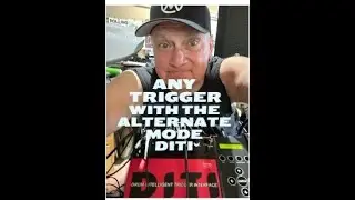 YES, The ALTERNATE MODE DITI does work with ANY Trigger