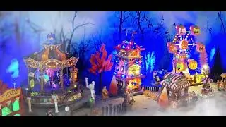 Lemax Spooky Town Halloween Village Display 2025