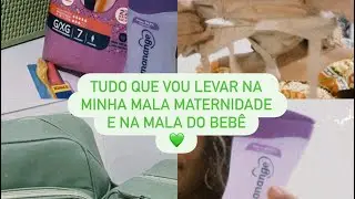 Montando as nossas malas Maternidade💚🍼
