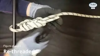 IRATA Level 1: Knot 3 of 7 - Figure of eight re threaded