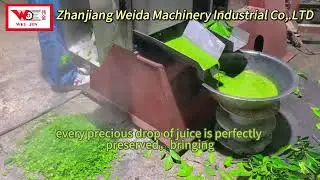 Lai's Dehydrator: High-Efficiency Juice Extraction for Fibrous Plants | Zhanjiang Weida Machinery