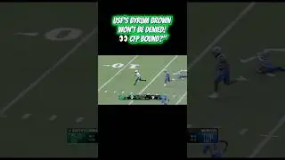 USF QB Byrum Brown WON&rsquo;T BE DENIED! 👀 CFP Bound?