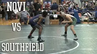 Wrestling: Novi Wildcats vs Southfield Bluejays