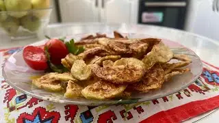 Хрустящие баклажанные ЧИПСЫ - лучший рецепт/ креатив но